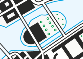 Karta över Stockholms innerstad